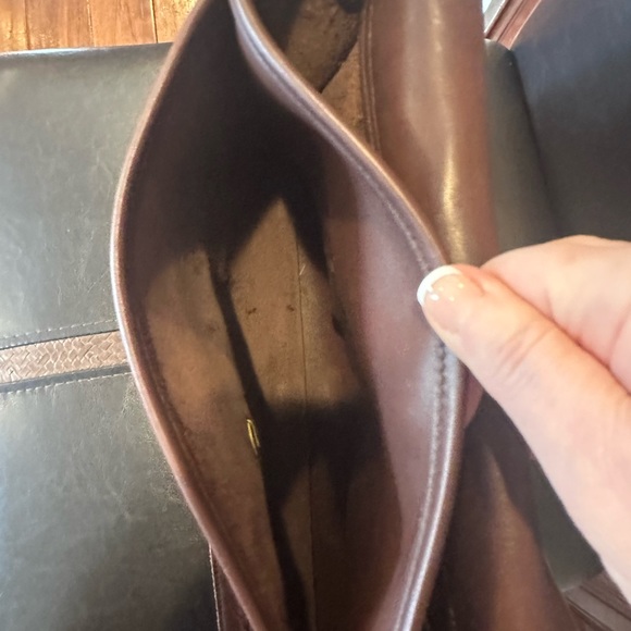 Coach brown and gold Lexington briefcase authentic - Picture 7 of 10